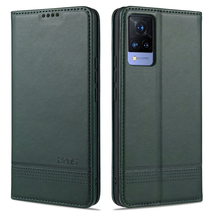 AZNS Magnetic Calf Texture Horizontal Flip Leather Case with Card Slots & Holder & Wallet, For vivo S9, For vivo S9e, For Xiaomi Redmi Note 10, For Xiaomi Redmi Note 10S