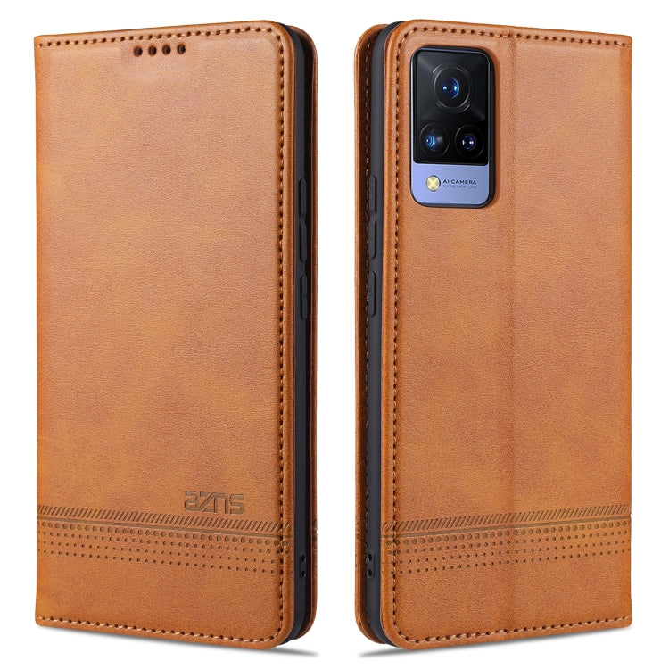 AZNS Magnetic Calf Texture Horizontal Flip Leather Case with Card Slots & Holder & Wallet, For vivo S9, For vivo S9e, For Xiaomi Redmi Note 10, For Xiaomi Redmi Note 10S