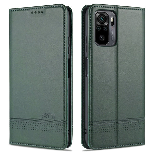 AZNS Magnetic Calf Texture Horizontal Flip Leather Case with Card Slots & Holder & Wallet, For vivo S9, For vivo S9e, For Xiaomi Redmi Note 10, For Xiaomi Redmi Note 10S