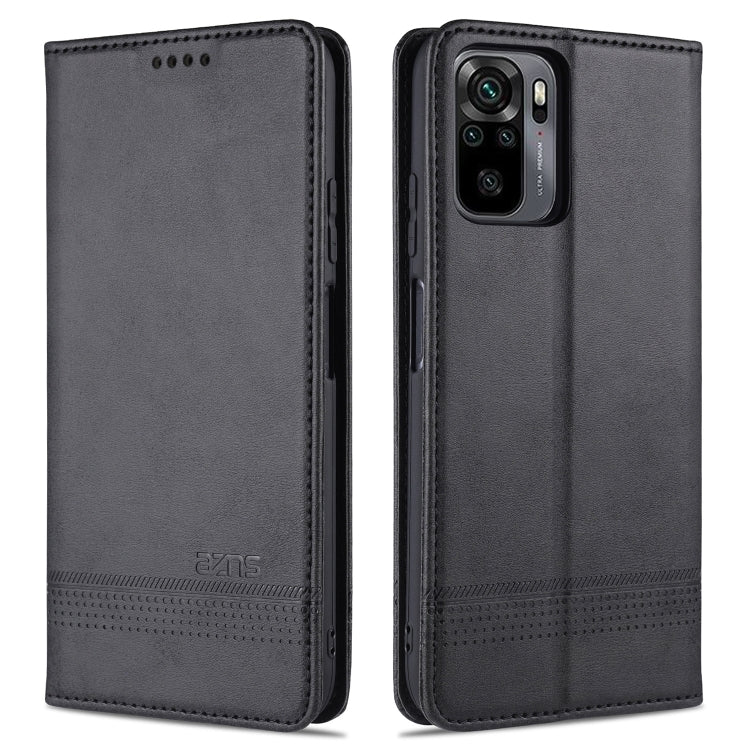 AZNS Magnetic Calf Texture Horizontal Flip Leather Case with Card Slots & Holder & Wallet, For vivo S9, For vivo S9e, For Xiaomi Redmi Note 10, For Xiaomi Redmi Note 10S