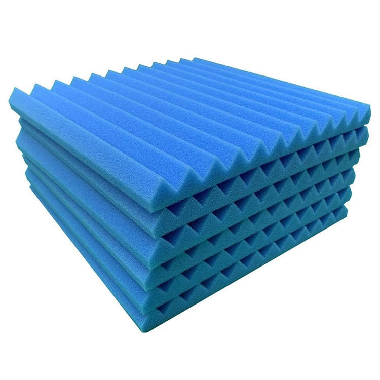 30x30x2.5cm Triangular Groove Style Recording Studio Drum Video Room Sound Insulation Board Silencer Cotton