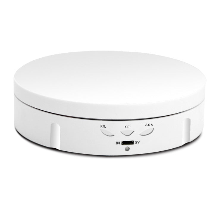 14.6cm USB Electric Rotating Turntable Display Stand Video Shooting Props Turntable for Photography, Load: 10kg