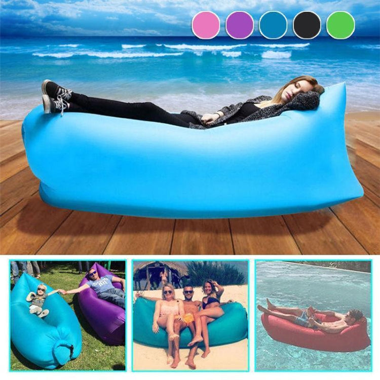 Outdoor Portable Lazy Water Inflatable Sofa Beach Grass Air Bed, Size: 200 x 70cm
