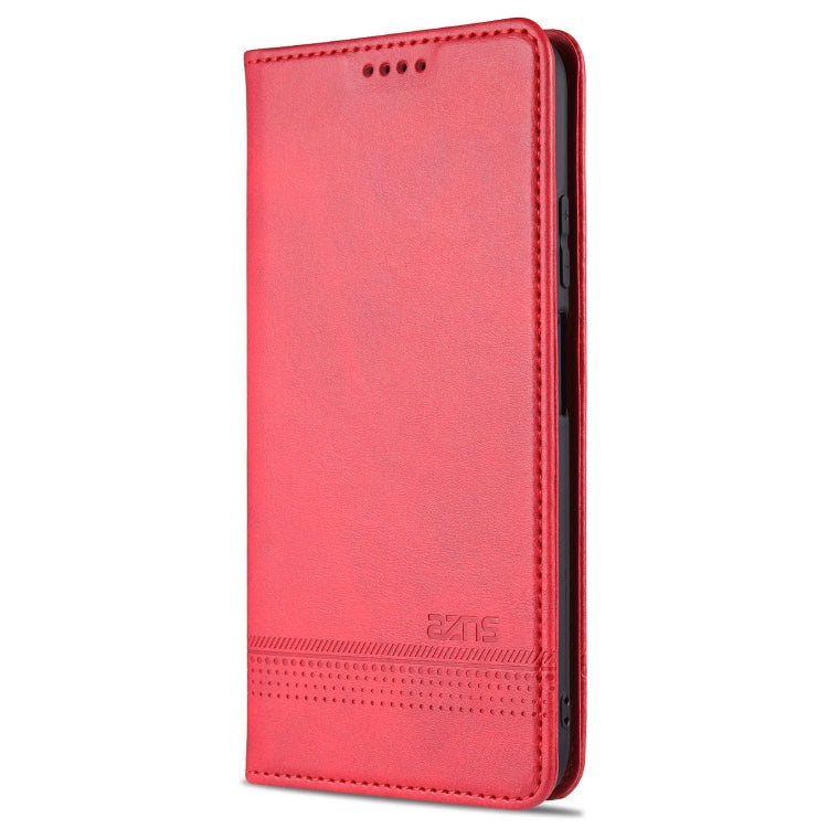 AZNS Magnetic Calf Texture Horizontal Flip Leather Case with Card Slots & Holder & Wallet, For Xiaomi Redmi Note 10 Pro, For Xiaomi Redmi Note 10 Pro Max, For Xiaomi Mi 10S, For vivo X60 Pro
