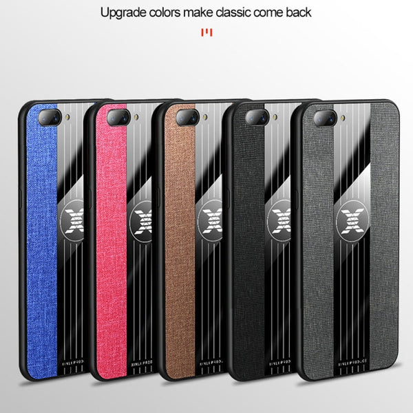 XINLI Stitching Cloth Textue Shockproof TPU Protective Case