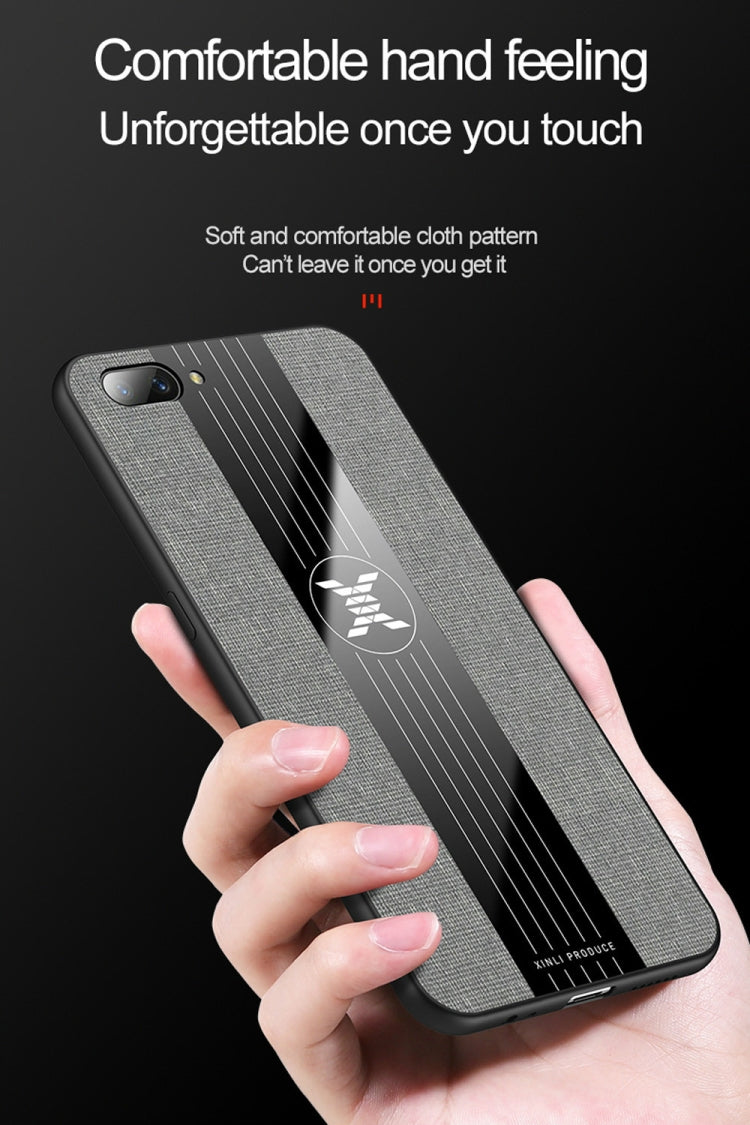 XINLI Stitching Cloth Textue Shockproof TPU Protective Case