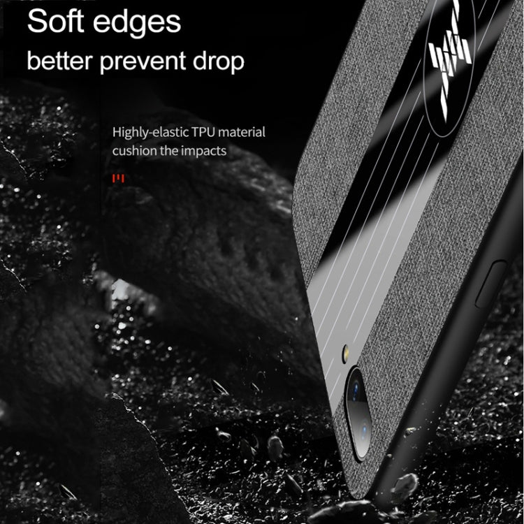 XINLI Stitching Cloth Textue Shockproof TPU Protective Case