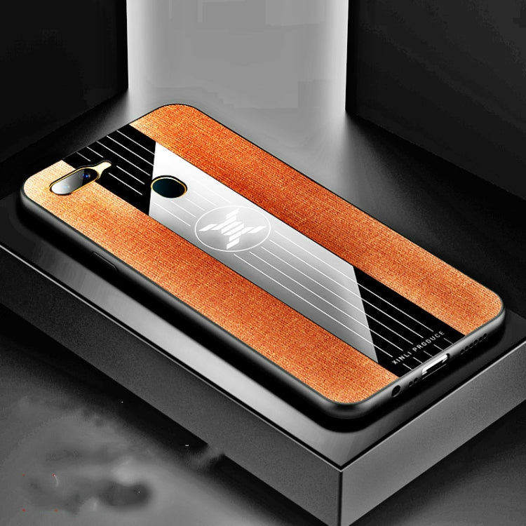 XINLI Stitching Cloth Textue Shockproof TPU Protective Case