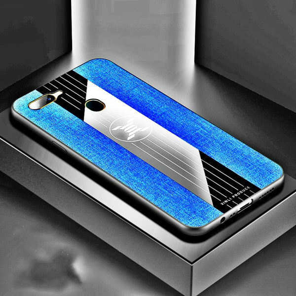 XINLI Stitching Cloth Textue Shockproof TPU Protective Case