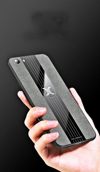 XINLI Stitching Cloth Textue Shockproof TPU Protective Case