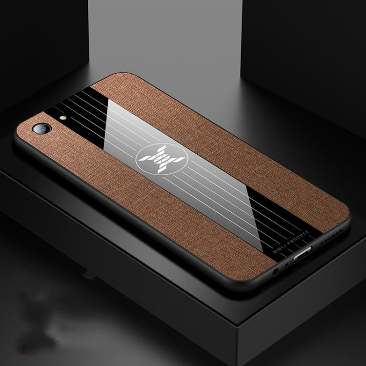 XINLI Stitching Cloth Textue Shockproof TPU Protective Case