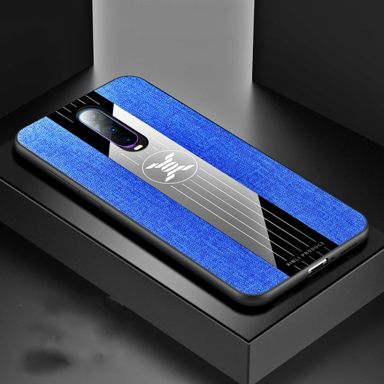 XINLI Stitching Cloth Textue Shockproof TPU Protective Case