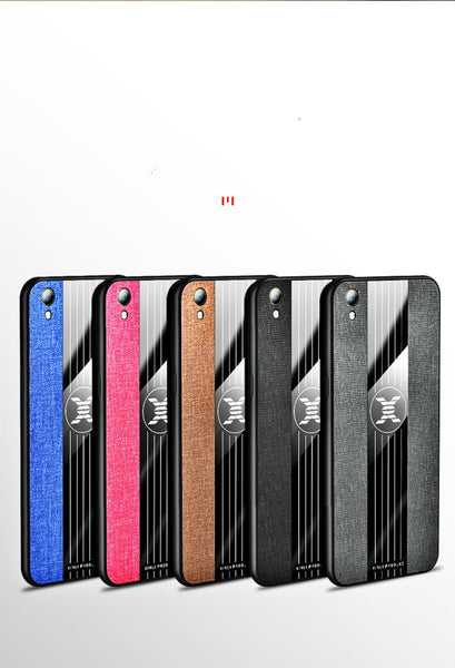 XINLI Stitching Cloth Textue Shockproof TPU Protective Case