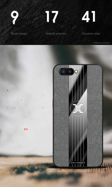 XINLI Stitching Cloth Textue Shockproof TPU Protective Case