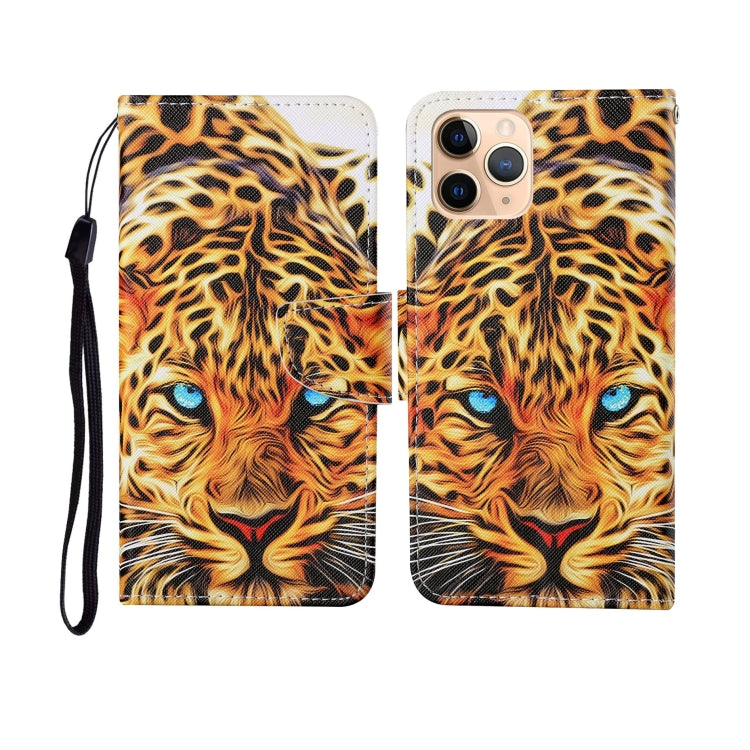 Painted Pattern Horizontal Flip Leathe Case, For iPhone 11 Pro Max
