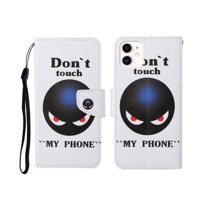 Painted Pattern Horizontal Flip Leathe Case, For iPhone 12 mini