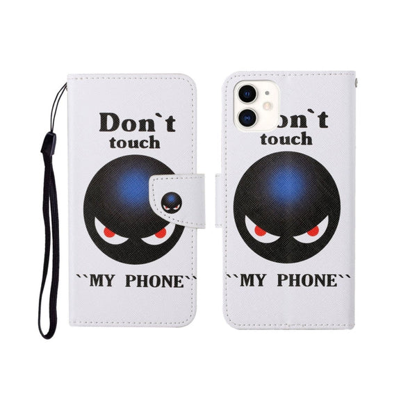 Painted Pattern Horizontal Flip Leathe Case, For iPhone 12 mini