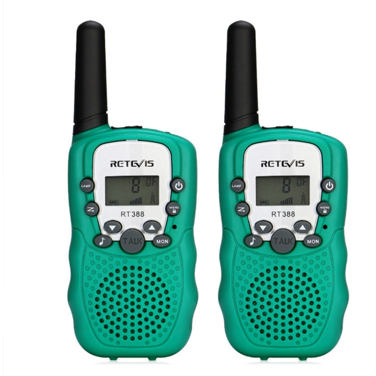 1 Pair RETEVIS RT388 0.5W EU Frequency 446MHz 8CHS Handheld Children Walkie Talkie, RT388(Pink)