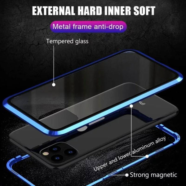 PC Magneto Shell Series All-Inclusive Anti-Fall Waterproof Protection Case, For iPhone 11, For iPhone 11 Pro, For iPhone 11 Pro Max