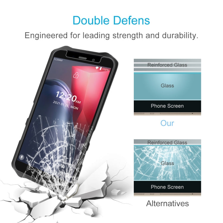 20 PCS 0.26mm 9H 2.5D Tempered Glass Film