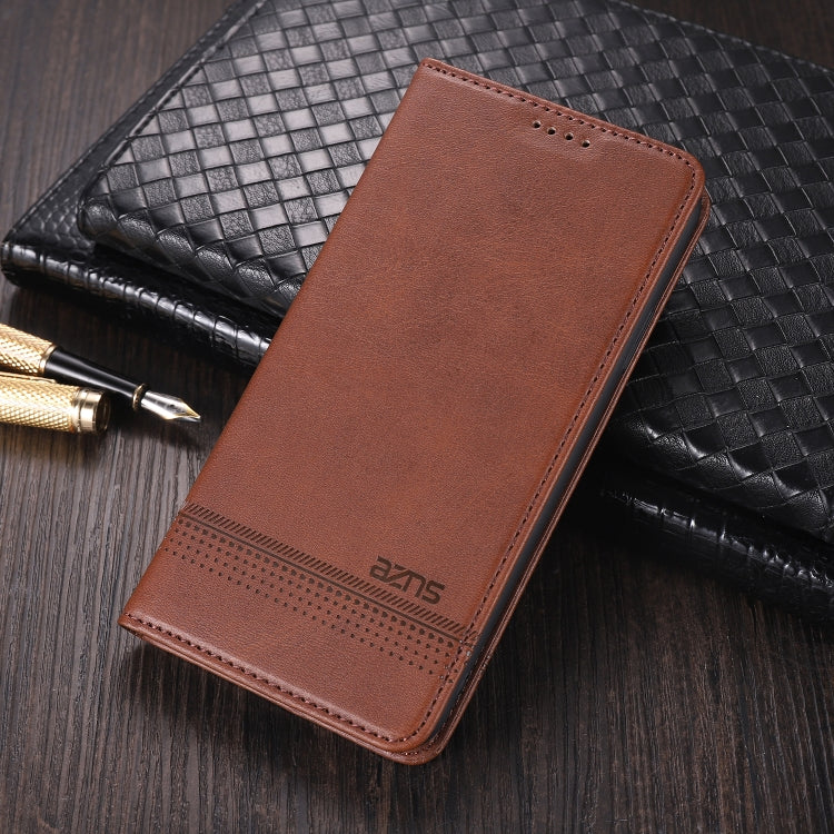 AZNS Magnetic Calf Texture Horizontal Flip Leather Case with Card Slots & Holder & Wallet, For OPPO A93 (5G), For OPPO A74 (5G), For Xiaomi Redmi K40, For Xiaomi Redmi K40 Pro