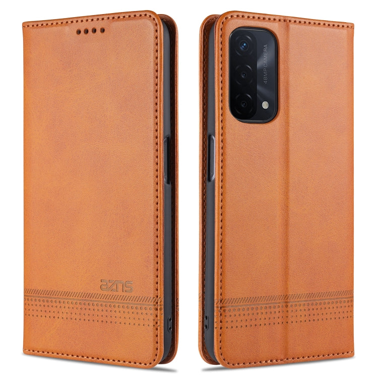 AZNS Magnetic Calf Texture Horizontal Flip Leather Case with Card Slots & Holder & Wallet, For OPPO A93 (5G), For OPPO A74 (5G), For Xiaomi Redmi K40, For Xiaomi Redmi K40 Pro