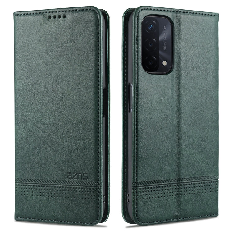 AZNS Magnetic Calf Texture Horizontal Flip Leather Case with Card Slots & Holder & Wallet, For OPPO A93 (5G), For OPPO A74 (5G), For Xiaomi Redmi K40, For Xiaomi Redmi K40 Pro