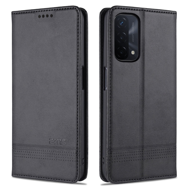 AZNS Magnetic Calf Texture Horizontal Flip Leather Case with Card Slots & Holder & Wallet, For OPPO A93 (5G), For OPPO A74 (5G), For Xiaomi Redmi K40, For Xiaomi Redmi K40 Pro