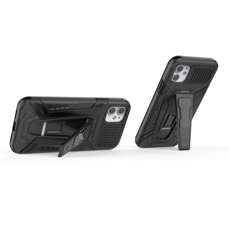 War Chariot Series Armor All-inclusive Shockproof PC + TPU Protective Case with Invisible Holder