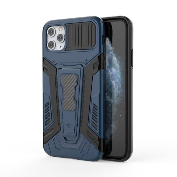 War Chariot Series Armor All-inclusive Shockproof PC + TPU Protective Case with Invisible Holder