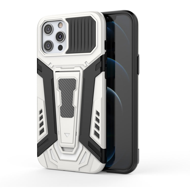 War Chariot Series Armor All-inclusive Shockproof PC + TPU Protective Case with Invisible Holder