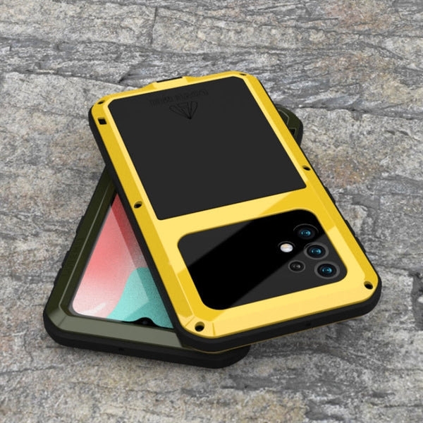 LOVE MEI Metal Shockproof Waterproof Dustproof Protective Case with Glass, For Samsung Galaxy A32 5G, For Samsung Galaxy A42, For Samsung Galaxy A52 5G / 4G, For Samsung Galaxy S21 5G