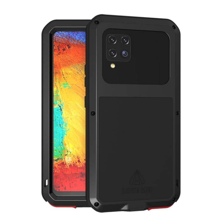 LOVE MEI Metal Shockproof Waterproof Dustproof Protective Case with Glass, For Samsung Galaxy A32 5G, For Samsung Galaxy A42, For Samsung Galaxy A52 5G / 4G, For Samsung Galaxy S21 5G