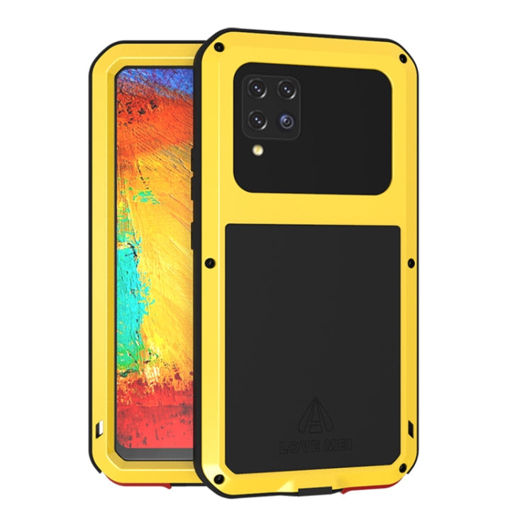 LOVE MEI Metal Shockproof Waterproof Dustproof Protective Case with Glass, For Samsung Galaxy A32 5G, For Samsung Galaxy A42, For Samsung Galaxy A52 5G / 4G, For Samsung Galaxy S21 5G