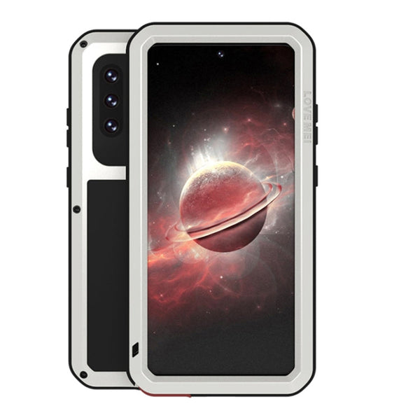LOVE MEI Metal Shockproof Waterproof Dustproof Protective Case with Glass, For Samsung Galaxy S21+ 5G, For Samsung Galaxy A72 5G / 4G