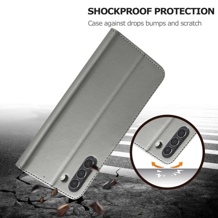 LC.IMEEKE Calf Texture Horizontal Flip Leather Case, with Holder & Card Slots & Wallet, For Samsung Galaxy S21 FE