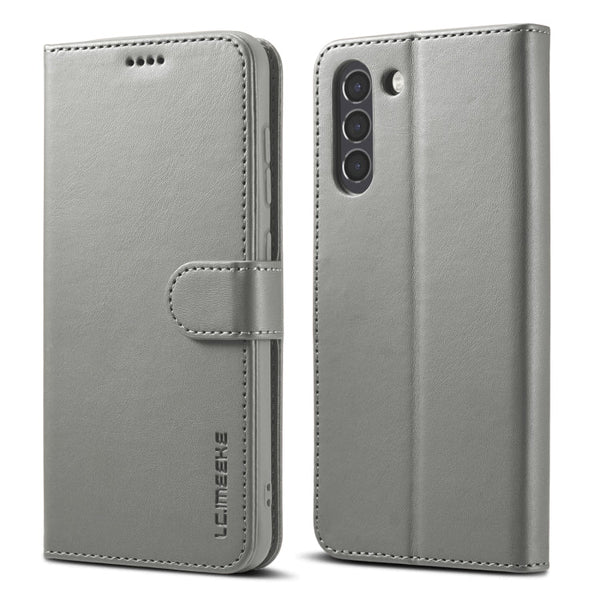 LC.IMEEKE Calf Texture Horizontal Flip Leather Case, with Holder & Card Slots & Wallet, For Samsung Galaxy S21 FE