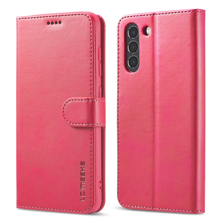 LC.IMEEKE Calf Texture Horizontal Flip Leather Case, with Holder & Card Slots & Wallet, For Samsung Galaxy S21 FE