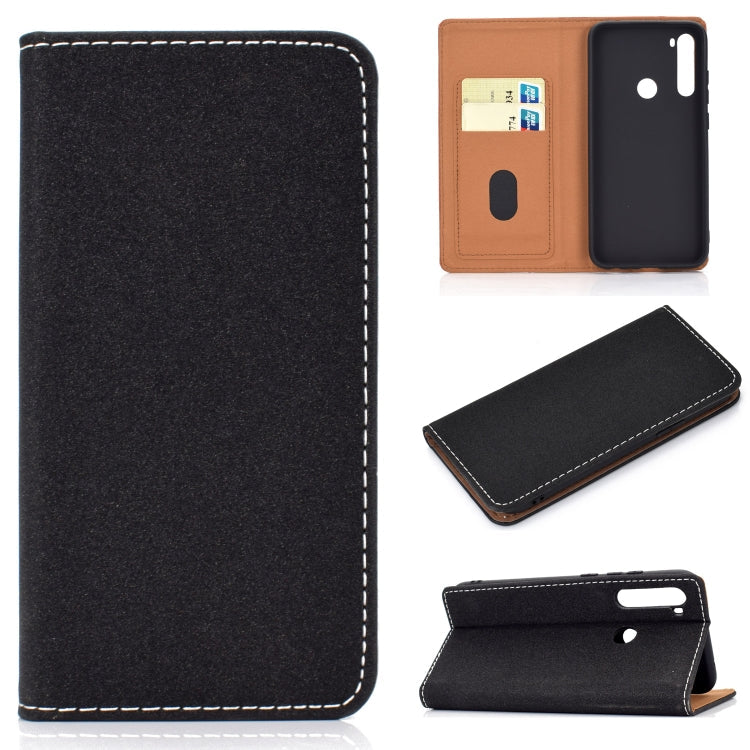Solid Color Magnetic Horizontal Flip Leather Case with Card Slot & Holder, For Xiaomi Redmi Note 8, For Xiaomi Mi CC9, For Xiaomi Mi CC9e, For Huawei Mate 30, For Huawei Mate 30 Lite, For Galaxy A10