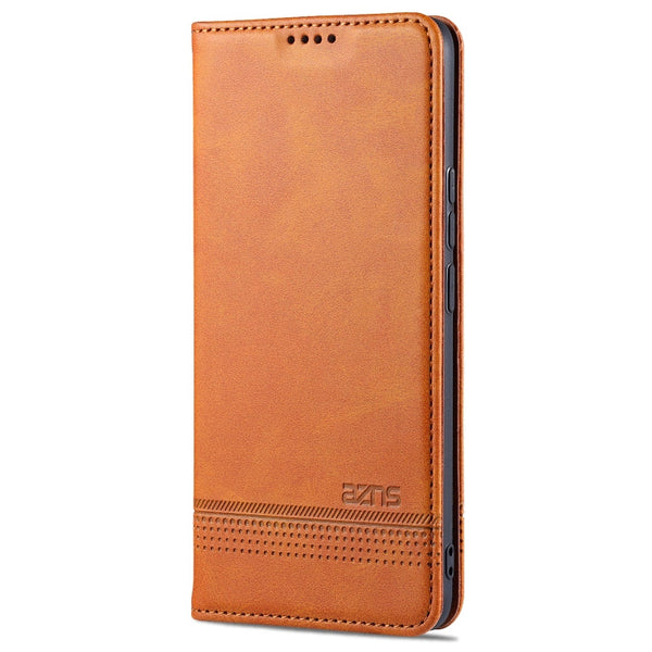 AZNS Magnetic Calf Texture Horizontal Flip Leather Case with Card Slots & Holder & Wallet, For OPPO Realme 8 / 8 Pro, For Xiaomi Mi 11 Pro