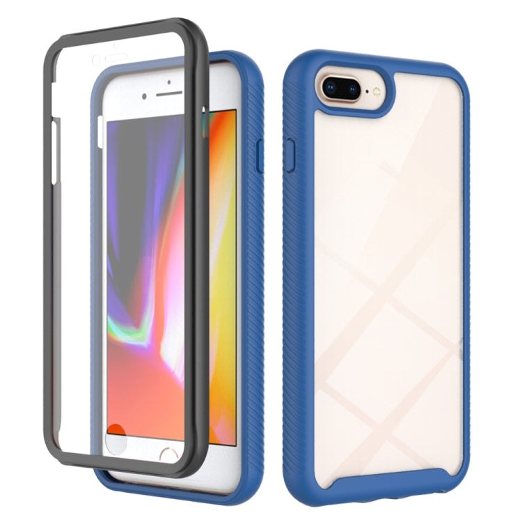 Starry Sky Solid Color Series Shockproof PC + TPU Case with PET Film