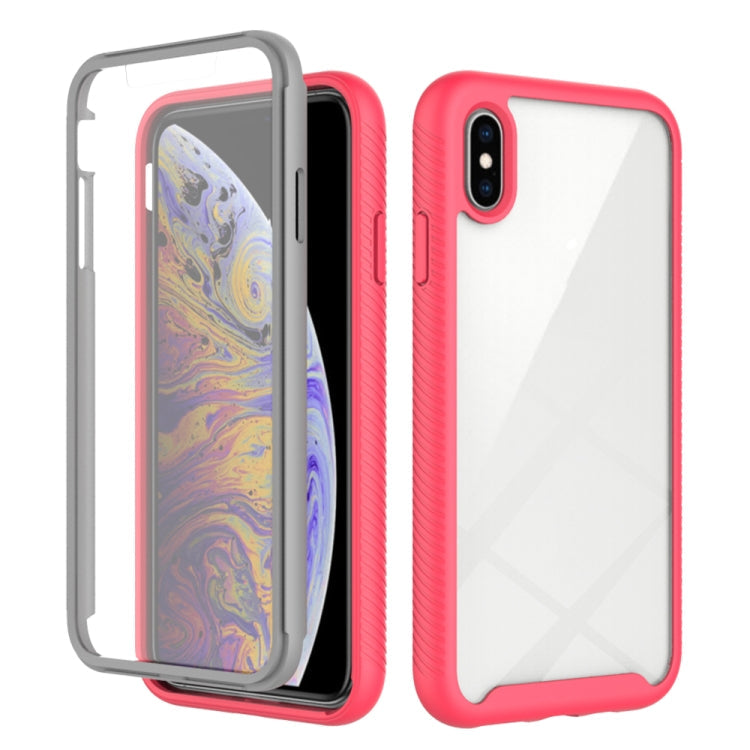 Starry Sky Solid Color Series Shockproof PC + TPU Case with PET Film