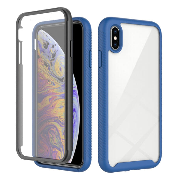 Starry Sky Solid Color Series Shockproof PC + TPU Case with PET Film