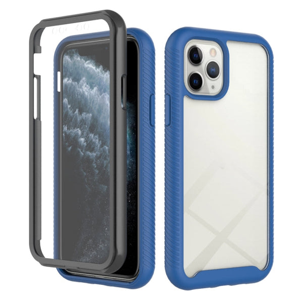Starry Sky Solid Color Series Shockproof PC + TPU Case with PET Film