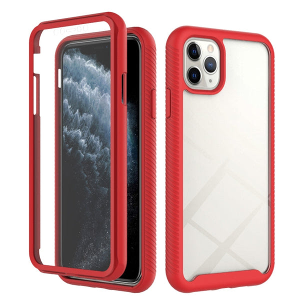 Starry Sky Solid Color Series Shockproof PC + TPU Case with PET Film