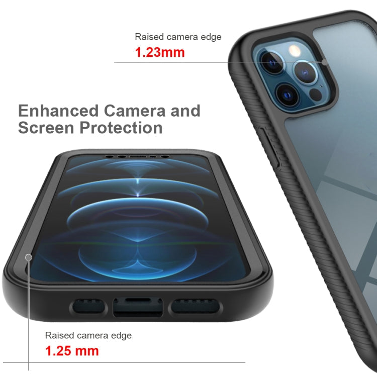 Starry Sky Solid Color Series Shockproof PC + TPU Case with PET Film