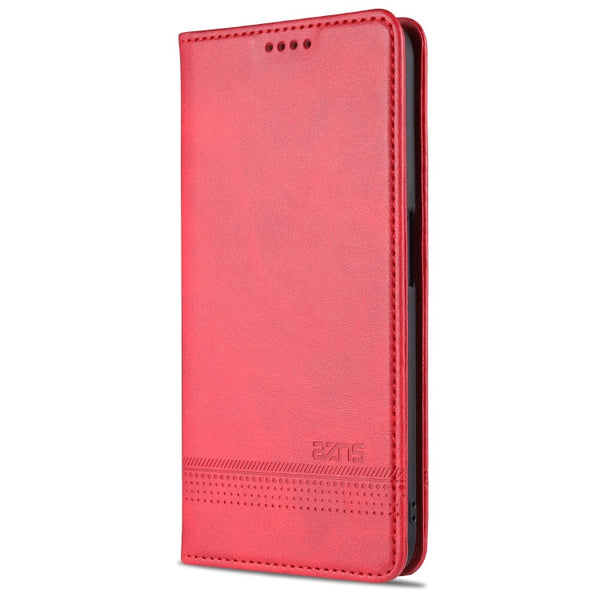 AZNS Magnetic Calf Texture Horizontal Flip Leather Case with Card Slots & Holder & Wallet, For OPPO A54 4G, For OPPO A94 5G, For OPPO A95 5G, For Xiaomi Mi 11 Lite