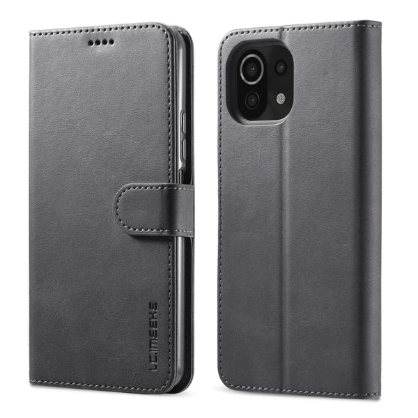 LC.IMEEKE Calf Texture Horizontal Flip Leather Case, with Holder & Card Slots & Wallet, For Xiaomi Mi 11 Lite, For Samsung Galaxy A82