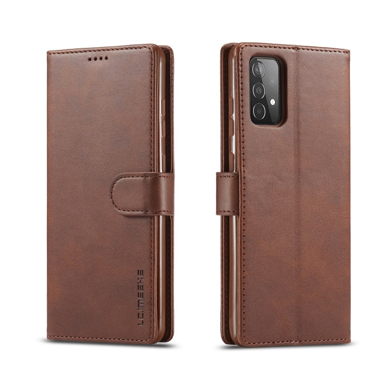 LC.IMEEKE Calf Texture Horizontal Flip Leather Case, with Holder & Card Slots & Wallet, For Xiaomi Mi 11 Lite, For Samsung Galaxy A82