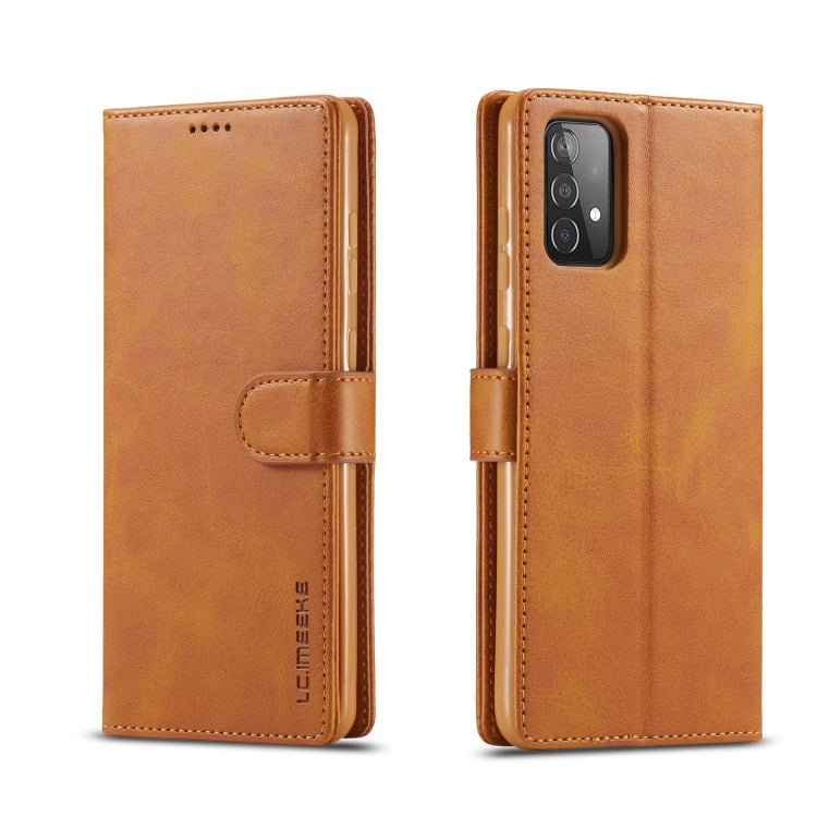 LC.IMEEKE Calf Texture Horizontal Flip Leather Case, with Holder & Card Slots & Wallet, For Xiaomi Mi 11 Lite, For Samsung Galaxy A82